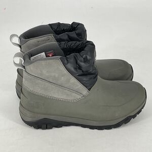 The North Face Gray and Black Winter Boots